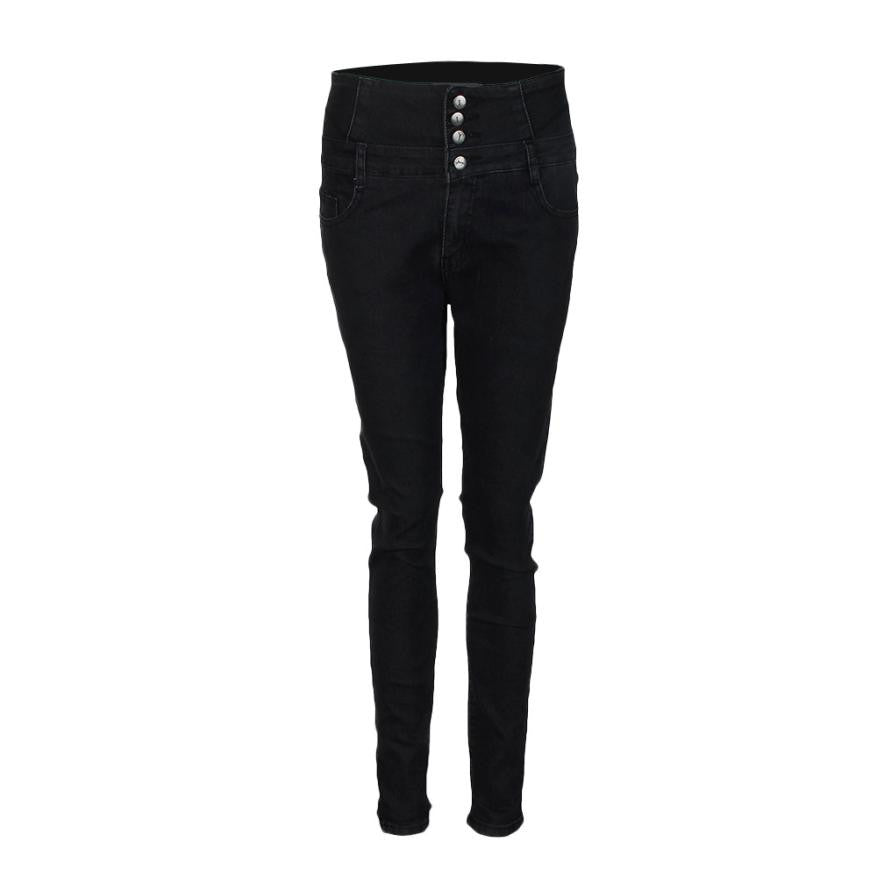 High Waisted Elasticity Jeans