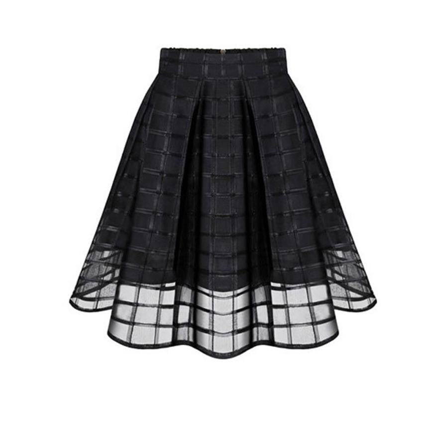 JECKSION High Waist Women Skirts