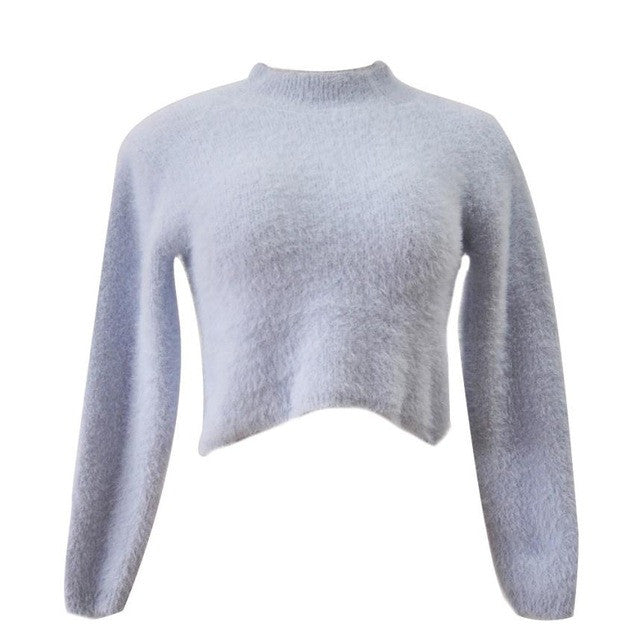 Sweater Long-sleeved High-necked Shirt