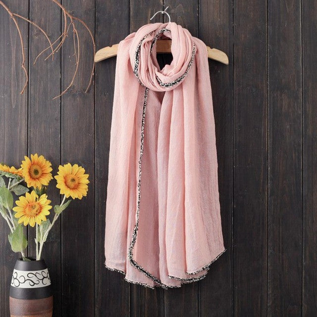 Women Scarves Woolen Long L