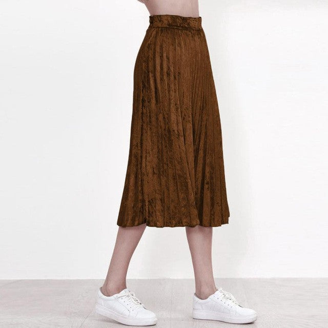 High Waist Tutu Party Ladies Spring Summer Midi Skirt