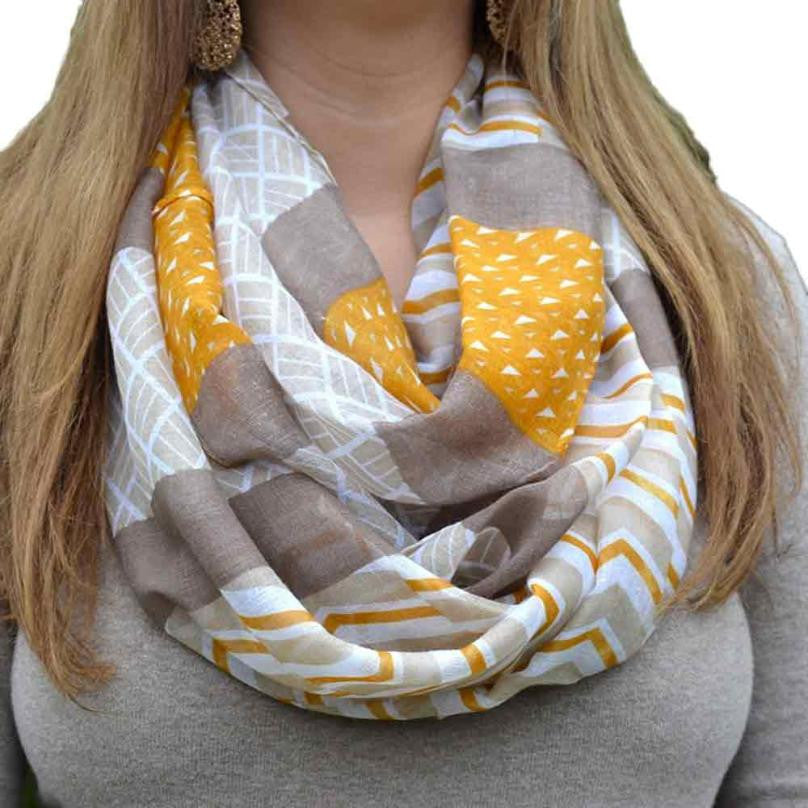 Women Lady Penguin Print Shawl