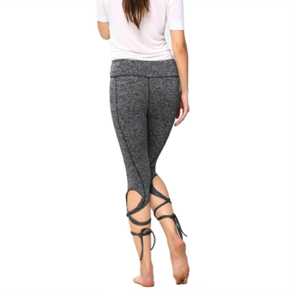 Sports Gym Yoga Workout Cropped Leggings