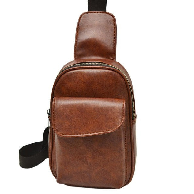 Fashion Men Bag Zipper Pockets