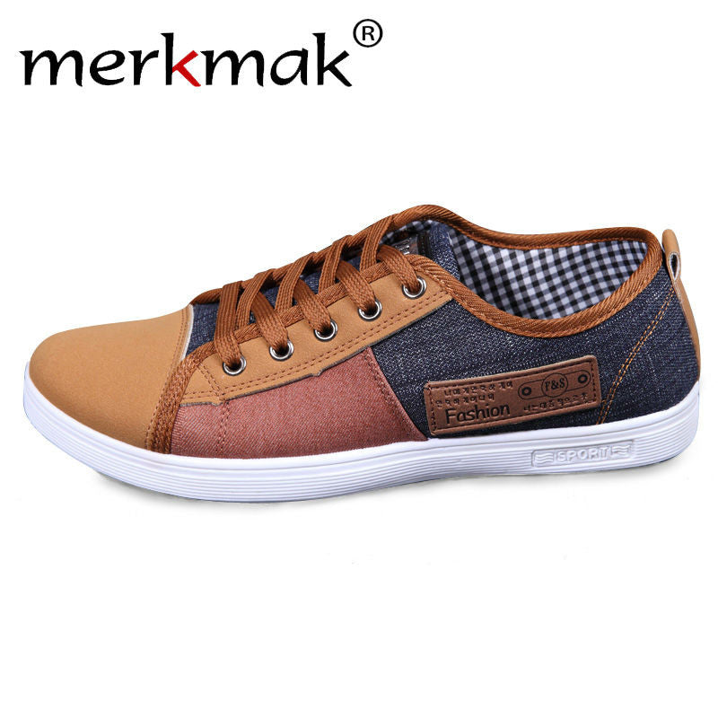 Merkmak Canvas Patchwork Men