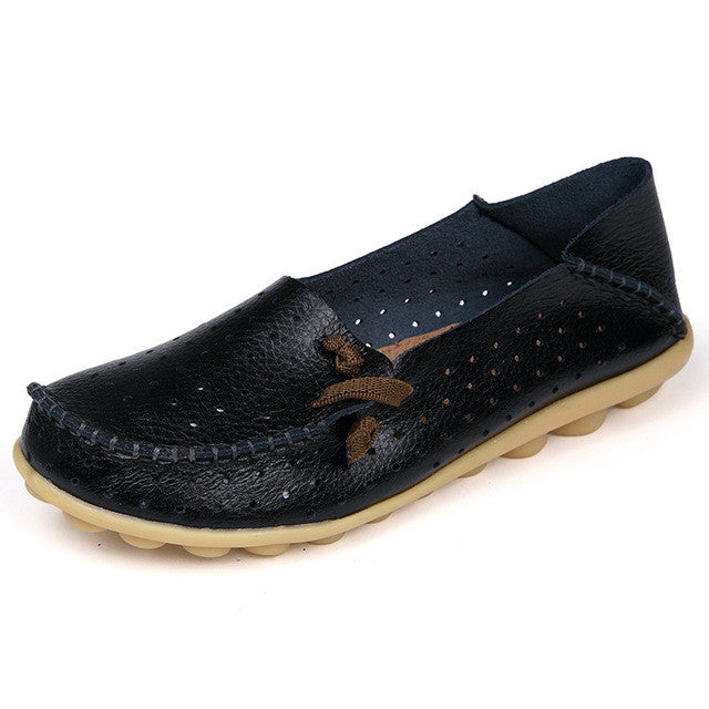 New Woman Genuine Leather Shoes