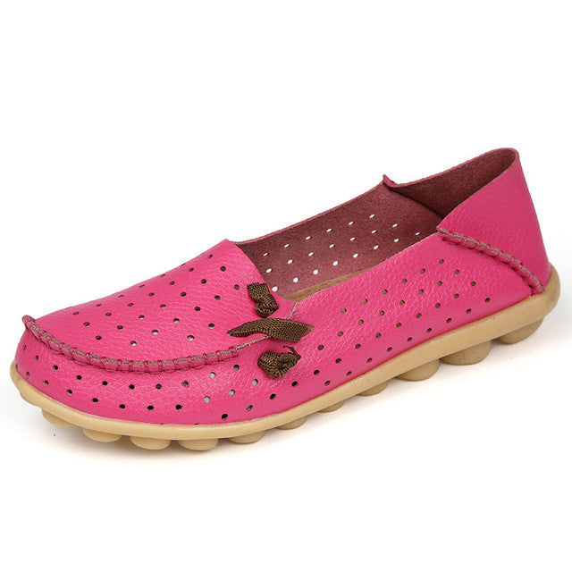 New Woman Genuine Leather Shoes
