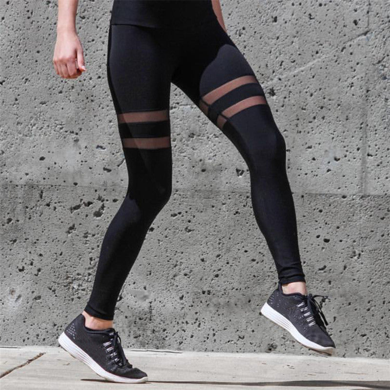 women translucent legging fitness deer leggings
