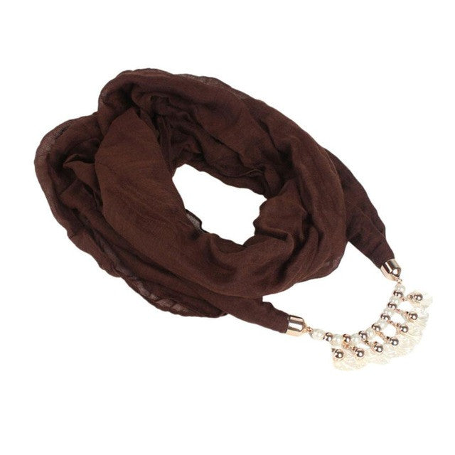 Women Pendant Scarves Necklace for Women