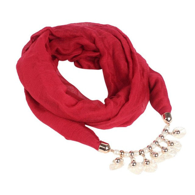 Women Pendant Scarves Necklace for Women