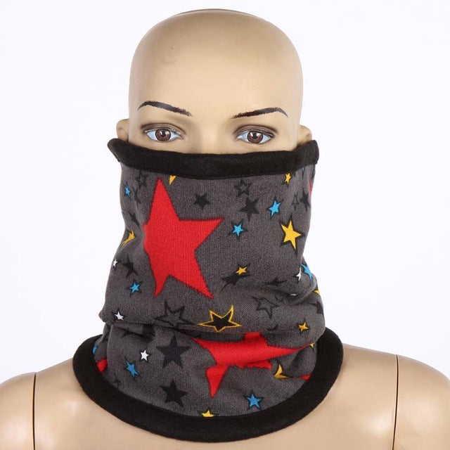 Thermal Fleece Ring Scarf Snood Neck Warmer