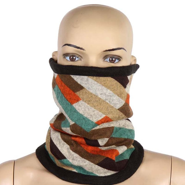 Thermal Fleece Ring Scarf Snood Neck Warmer