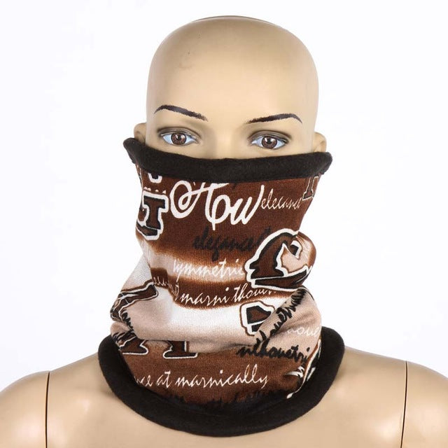 Thermal Fleece Ring Scarf Snood Neck Warmer