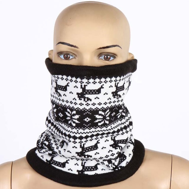 Thermal Fleece Ring Scarf Snood Neck Warmer