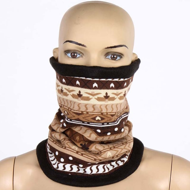 Thermal Fleece Ring Scarf Snood Neck Warmer