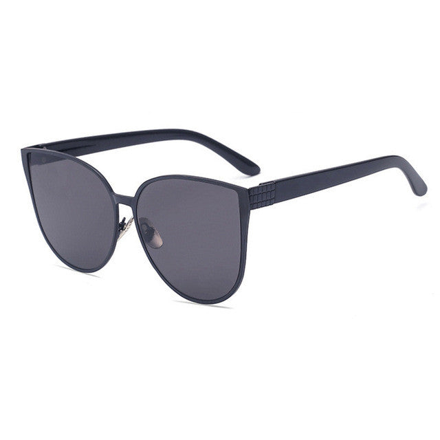 Women Metal Frame Cat Eye Sunglasses