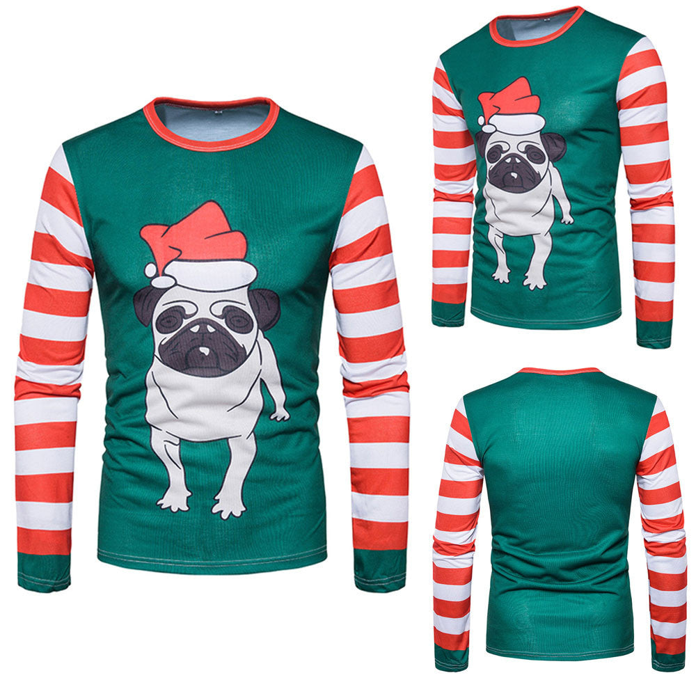 Men's Long-sleeved T-shirt Blouse