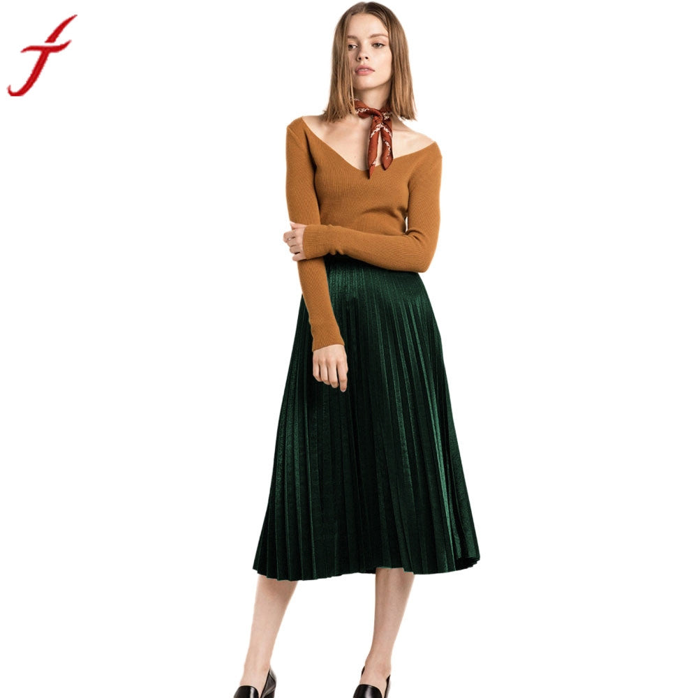 High Waist Tutu Party Ladies Spring Summer Midi Skirt