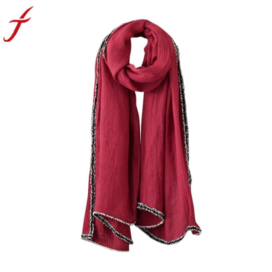 Women Scarves Woolen Long L