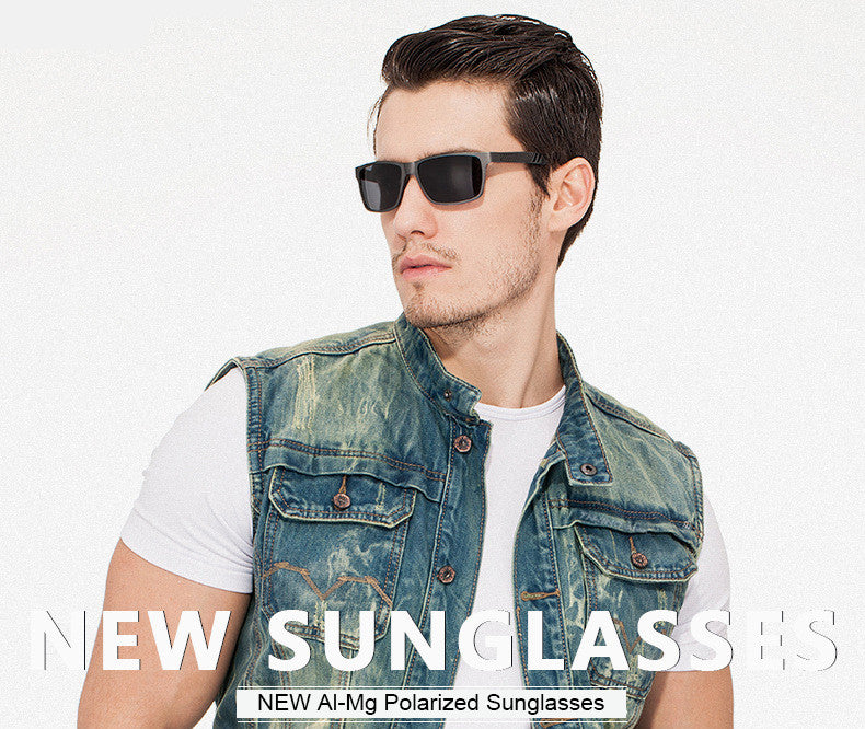 Aluminium Magnesium Polarized Driving Sunglasses