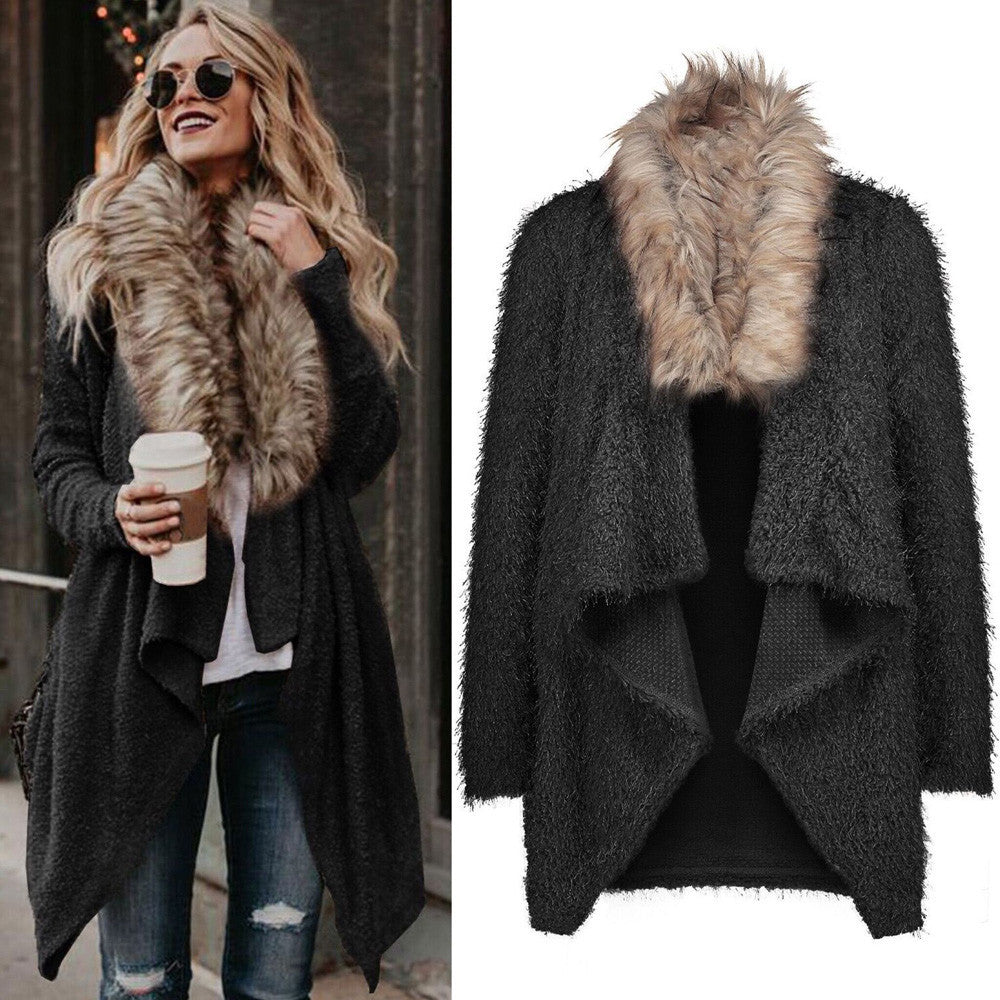 Cardigan Sweaters Parka Outerwear Coat