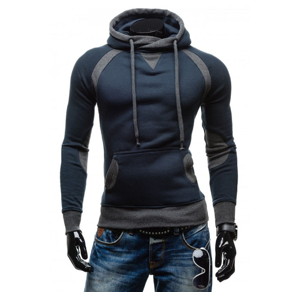 Men Winter Slim Hoodie Warm