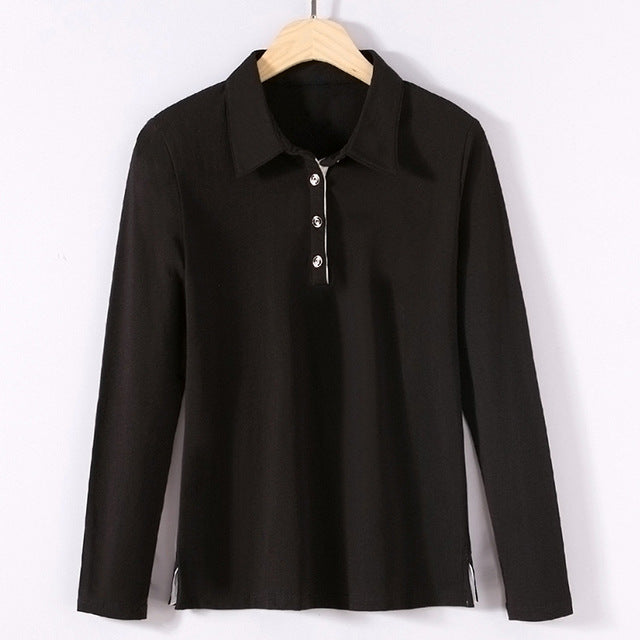 Spring Women Long-sleeved Blouses