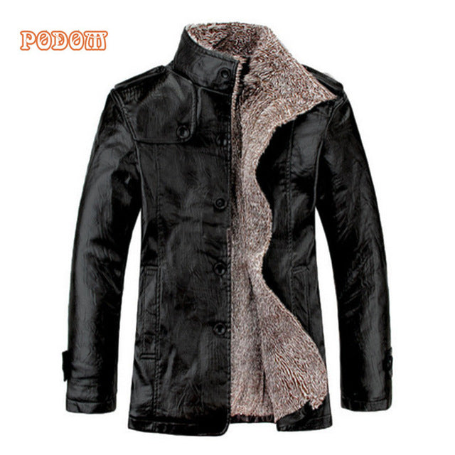 Winter Warm Thick Coats Men Windproof Outerwear