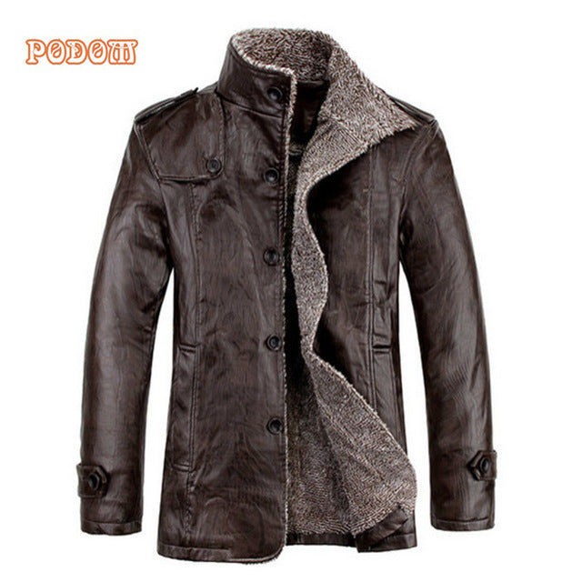 Winter Warm Thick Coats Men Windproof Outerwear