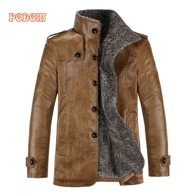 Winter Warm Thick Coats Men Windproof Outerwear