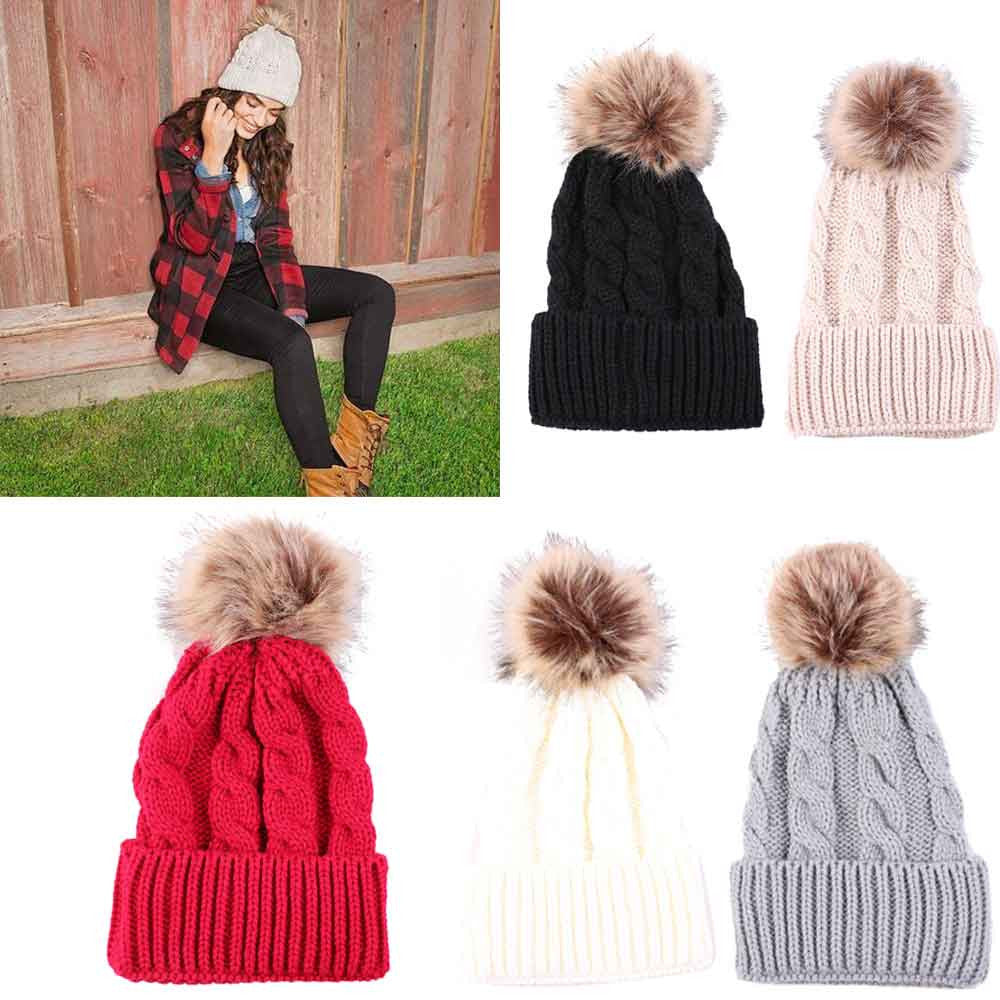 Knitted Wool Hemming Hat