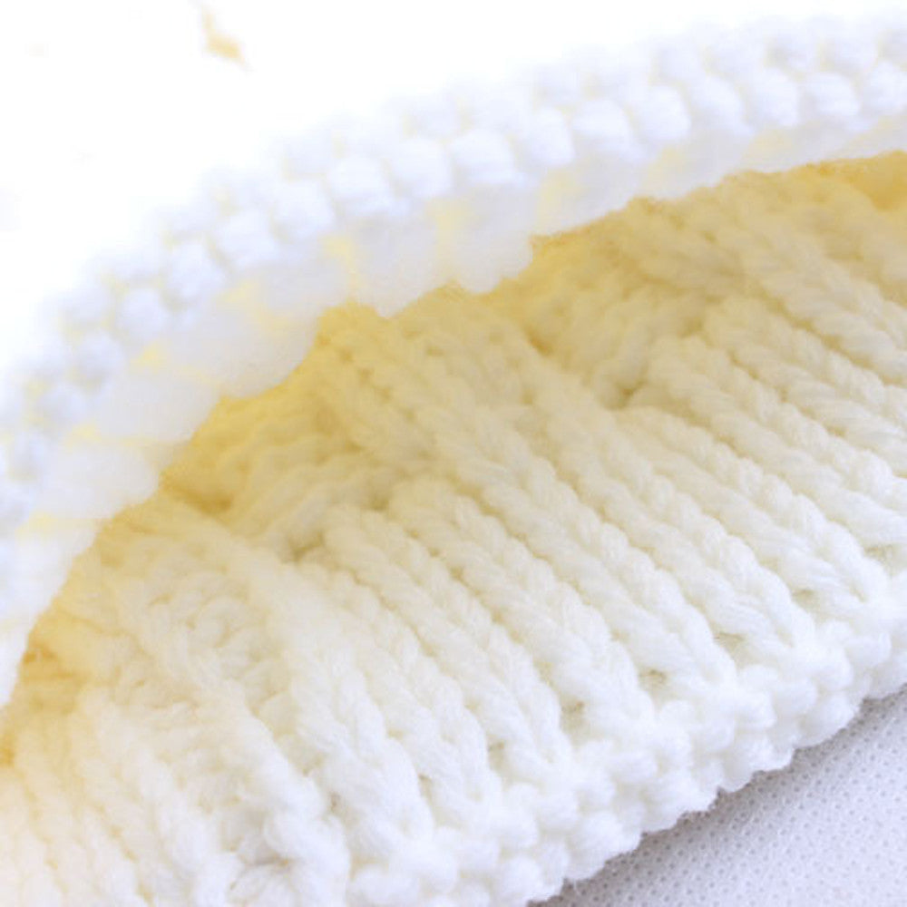 Knitted Wool Hemming Hat