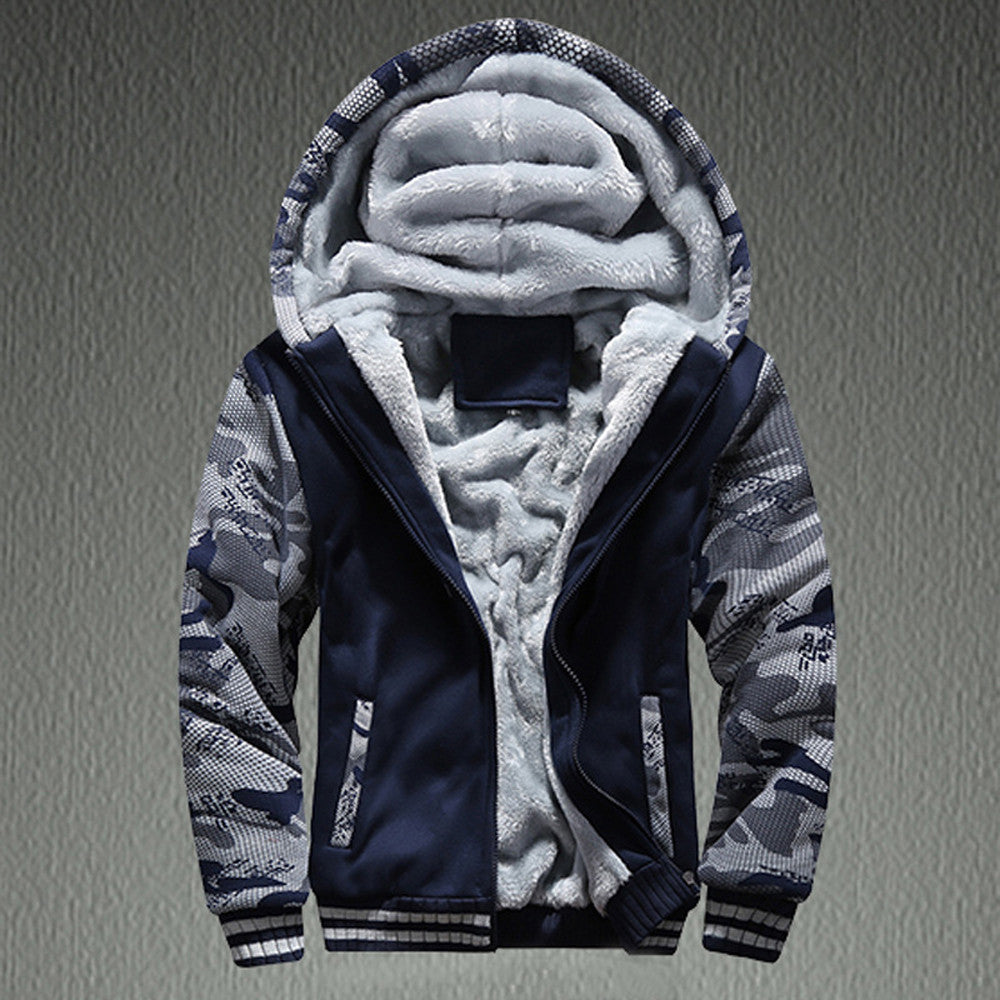 Hood Zipper Sweater Jacket Outwear Coat