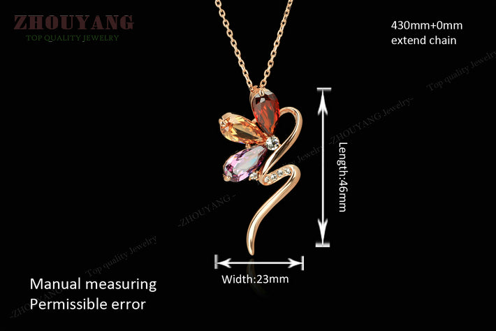 Magic Snake Necklace Rose Gold Color