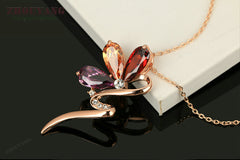 Magic Snake Necklace Rose Gold Color