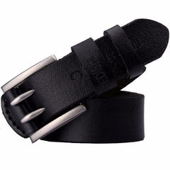 Classic Retro Needle Double Pin Buckle Belt For Men