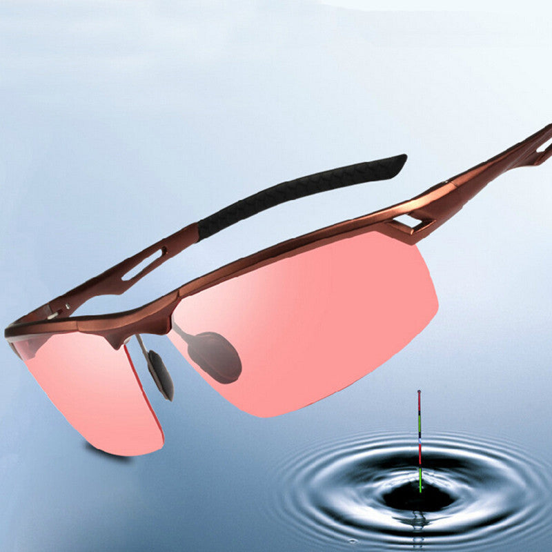 TSHING Professional Sunglasses Men Aluminum Magnesium