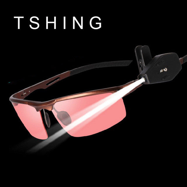 TSHING Professional Sunglasses Men Aluminum Magnesium
