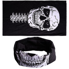 Skull Hat Neck Tube Snood Face Mask