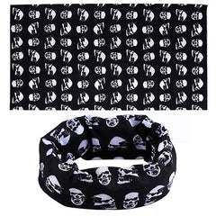 Skull Hat Neck Tube Snood Face Mask