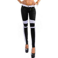 Jeans Skinny Stretchy Zipper Fly Tights For Girf
