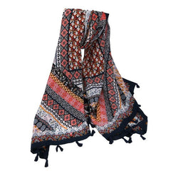 Autumn & Summer Sun Oversized shawl