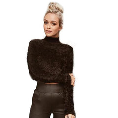 Sweater Long-sleeved High-necked Shirt