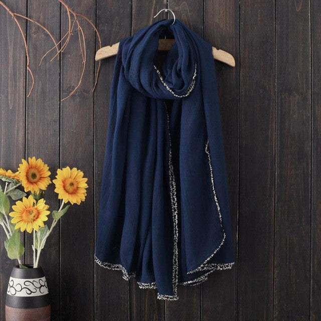 Women Scarves Woolen Long L