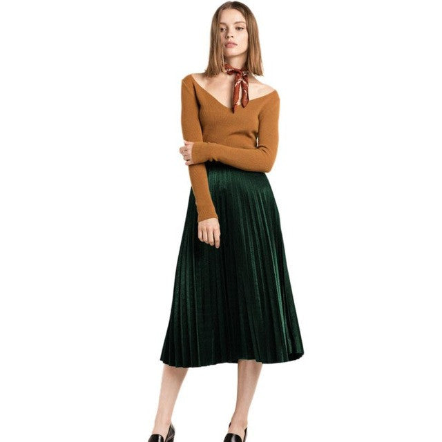 High Waist Tutu Party Ladies Spring Summer Midi Skirt