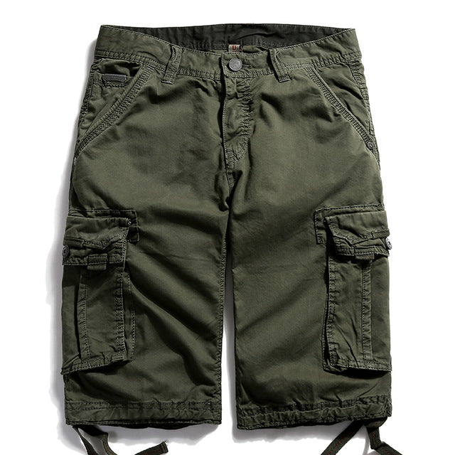 Men's Army Cargo Work Casual Bermuda