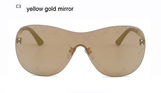 Women Rimless Sunglasses