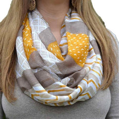 Women Lady Penguin Print Shawl