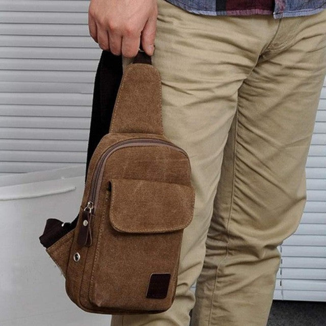 Men Backpack waist bag with strap Multifunction