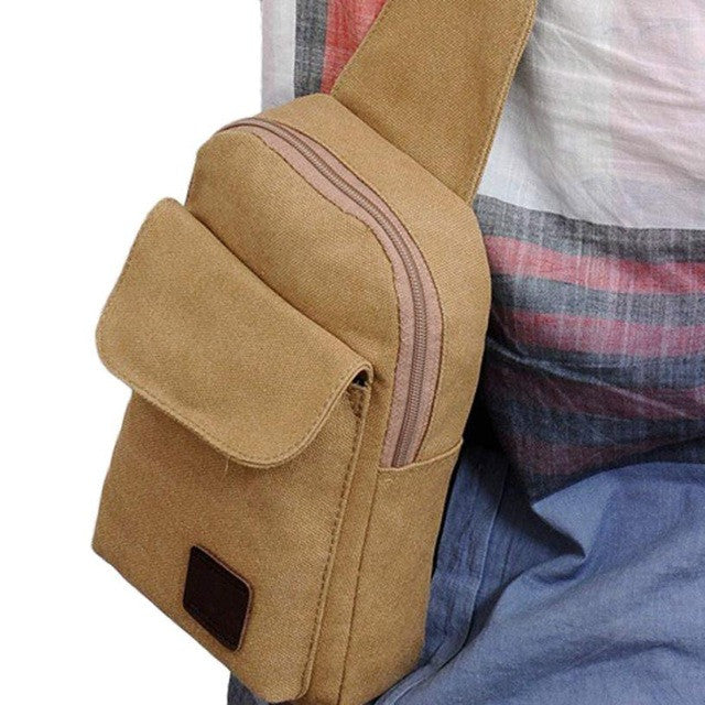 Men Backpack waist bag with strap Multifunction